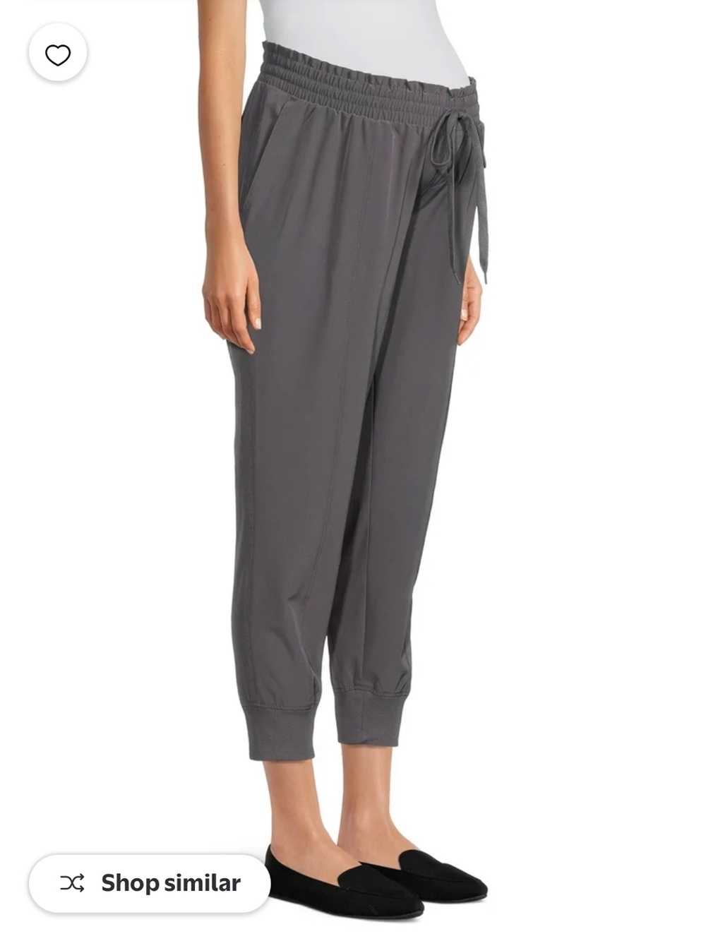 Maternity Joggers Time and Tru Maternity Drawstring Jogger Pants Size S - Picture 7 of 12